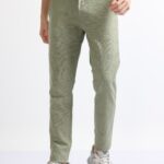 Men Premium Cotton-Linen Blend Pants | Olive