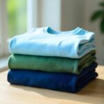 LightBlue-DarkOlive-NavyBlue 3-Piece Casual T-Shirt Pack