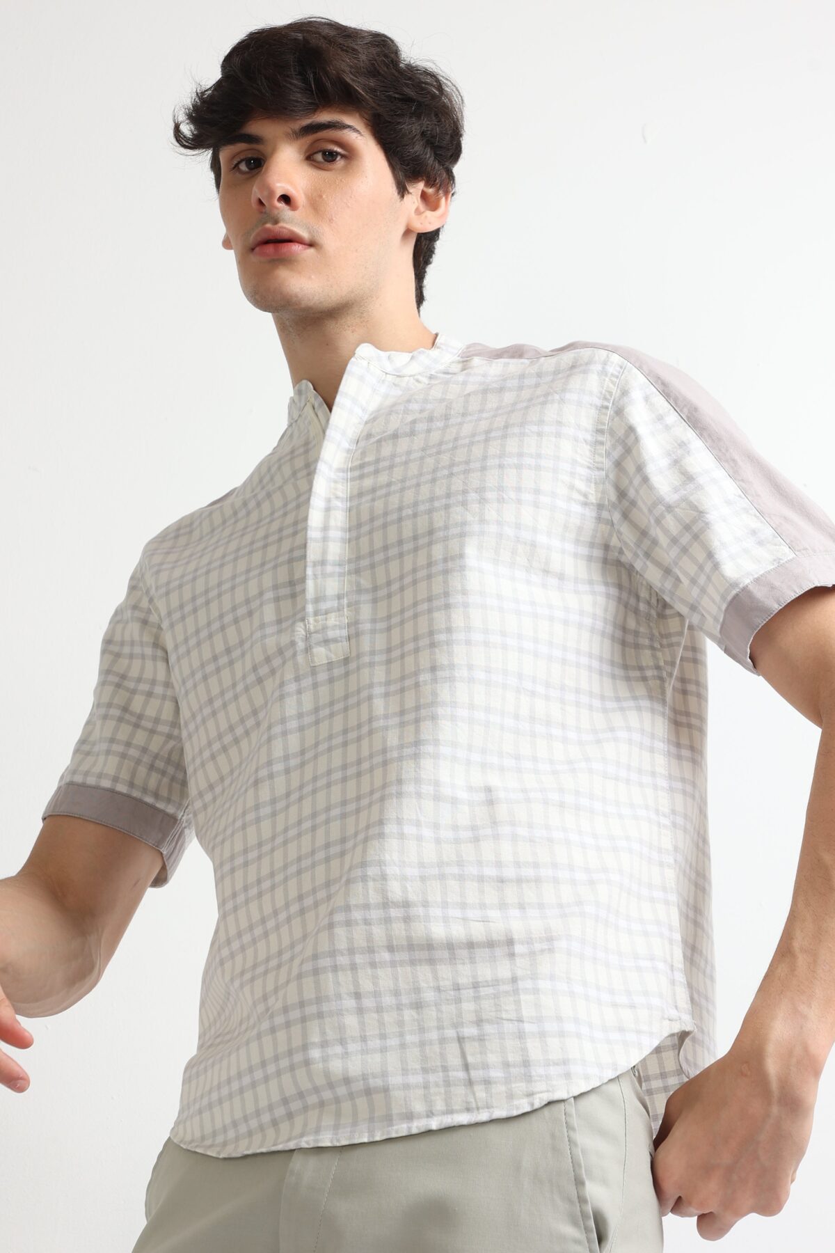 Men Green Explorer Twill Shirt | Pine Dust