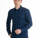 Men Forest Green Twill Shirt | Moss Glen