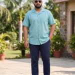 Plus Size Men Casual Shirt
