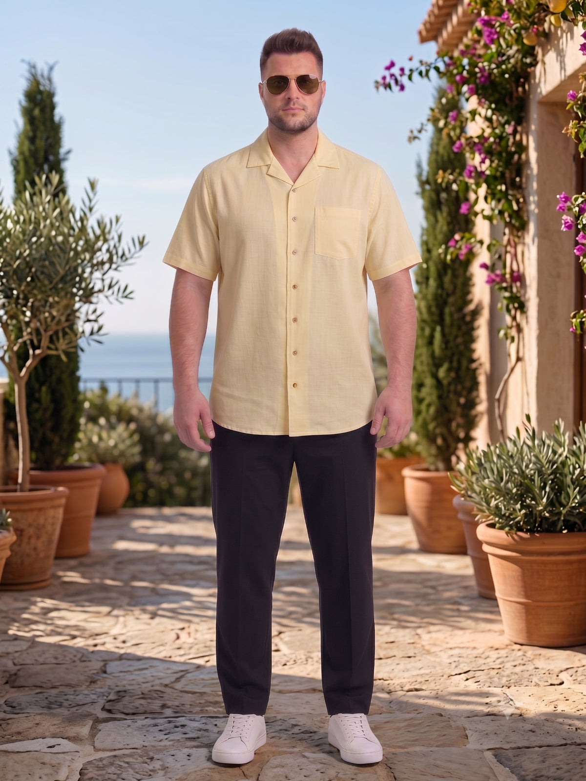 Plus Size Men Casual Shirt