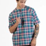 Men Stylish Melange Green Shirt | Glacier Grove