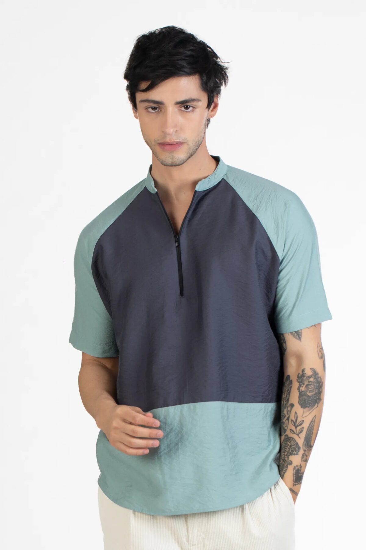 Men Half Sleeve Raglan Style Shirt | DGBG