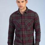 Men Turquoise Buffalo Shirt | Aqua Horizon