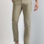 Men Everyday Cotton Trousers | Khaki