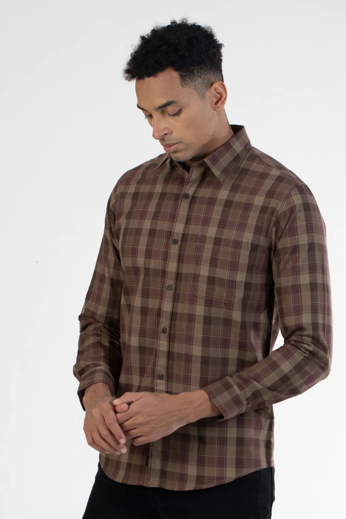 Men Navy Smart Shirt | Twilight Waters